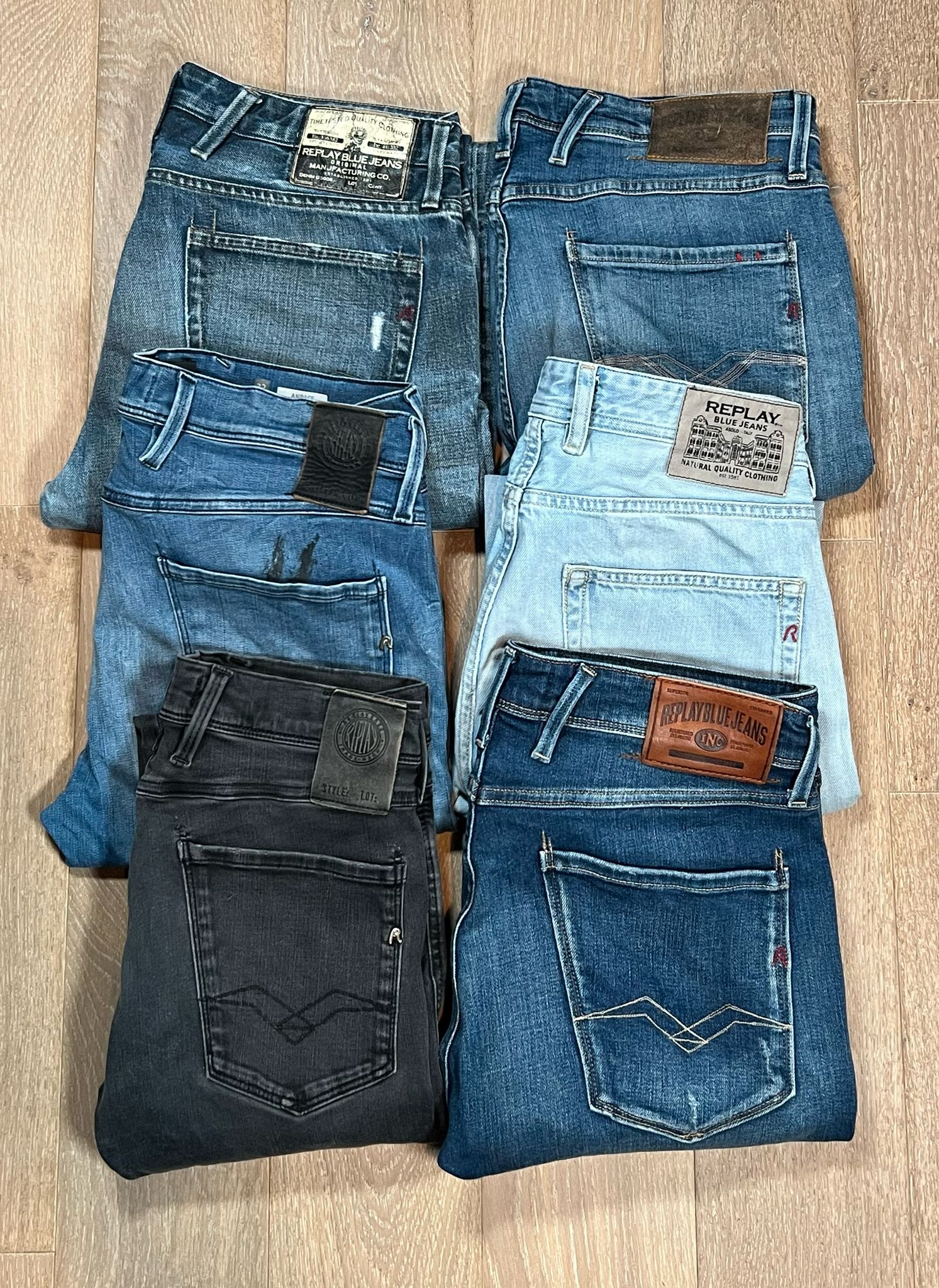 Replay Anbass Jeans Bulk x6