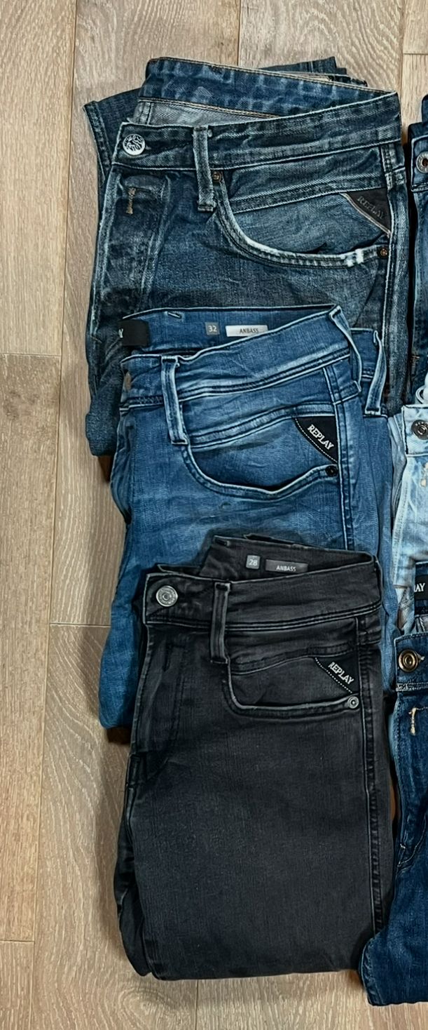 Replay Anbass Jeans Bulk x6