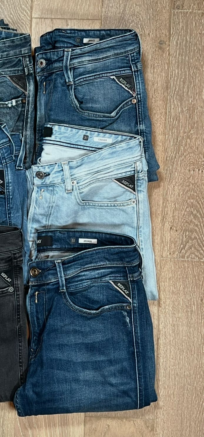 Replay Anbass Jeans Bulk x6
