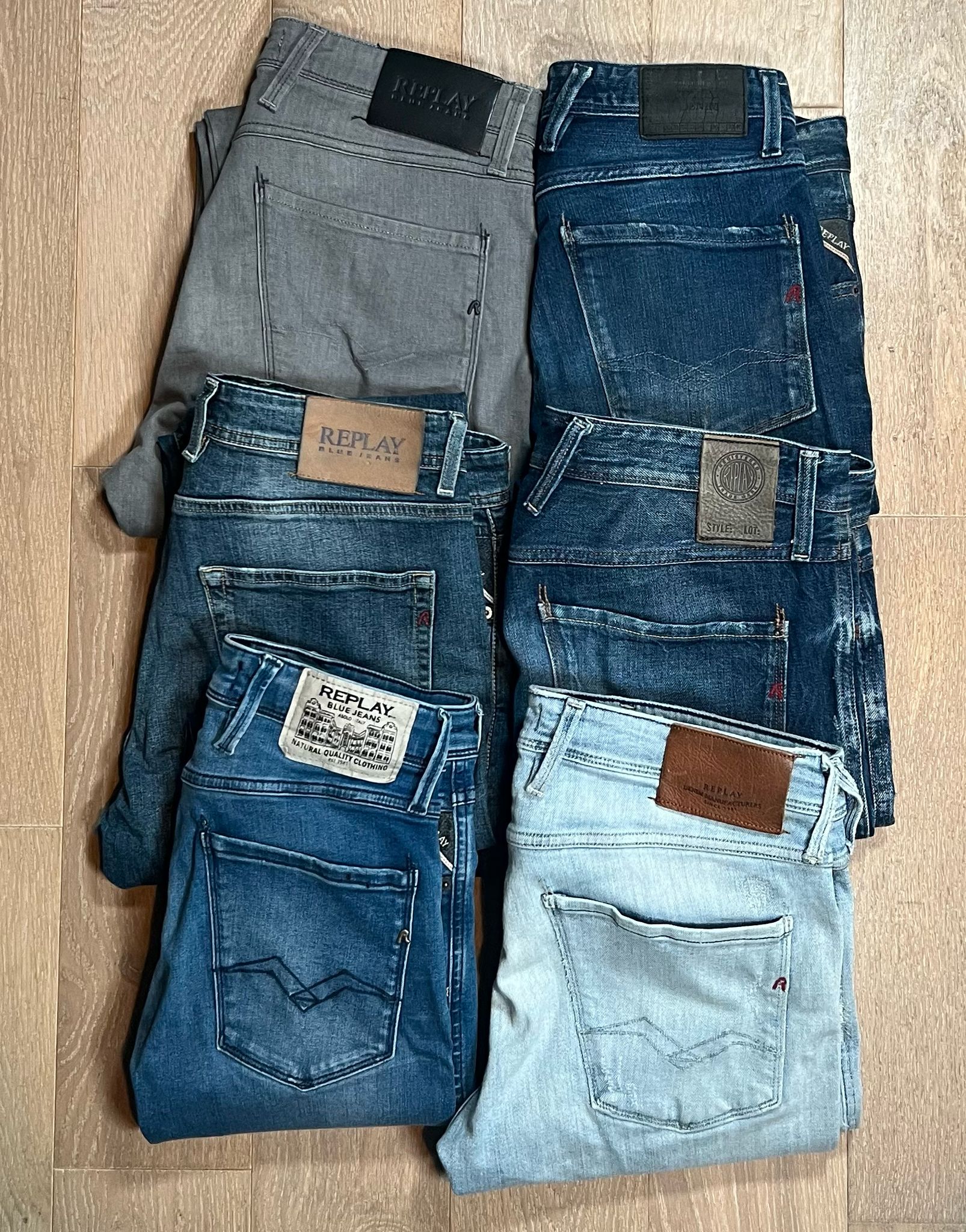 Replay Anbass Jeans Bulk x6