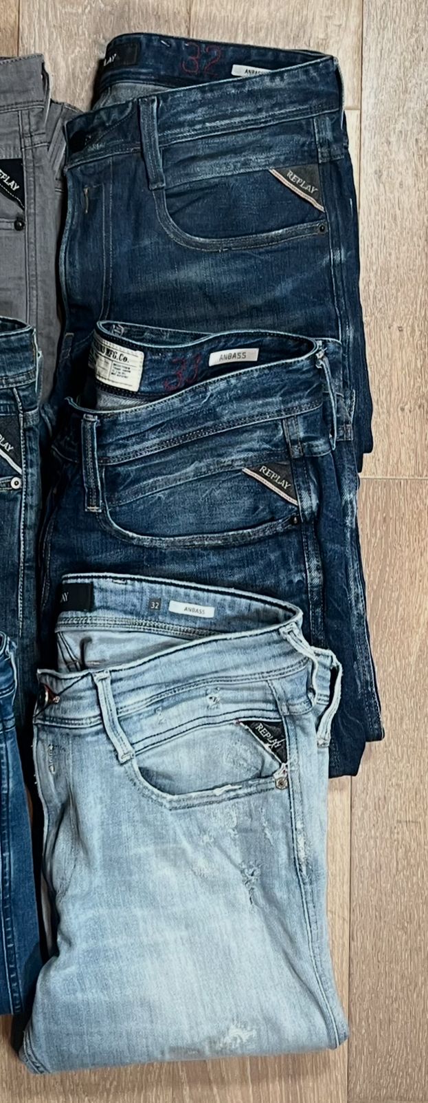 Replay Anbass Jeans Bulk x6