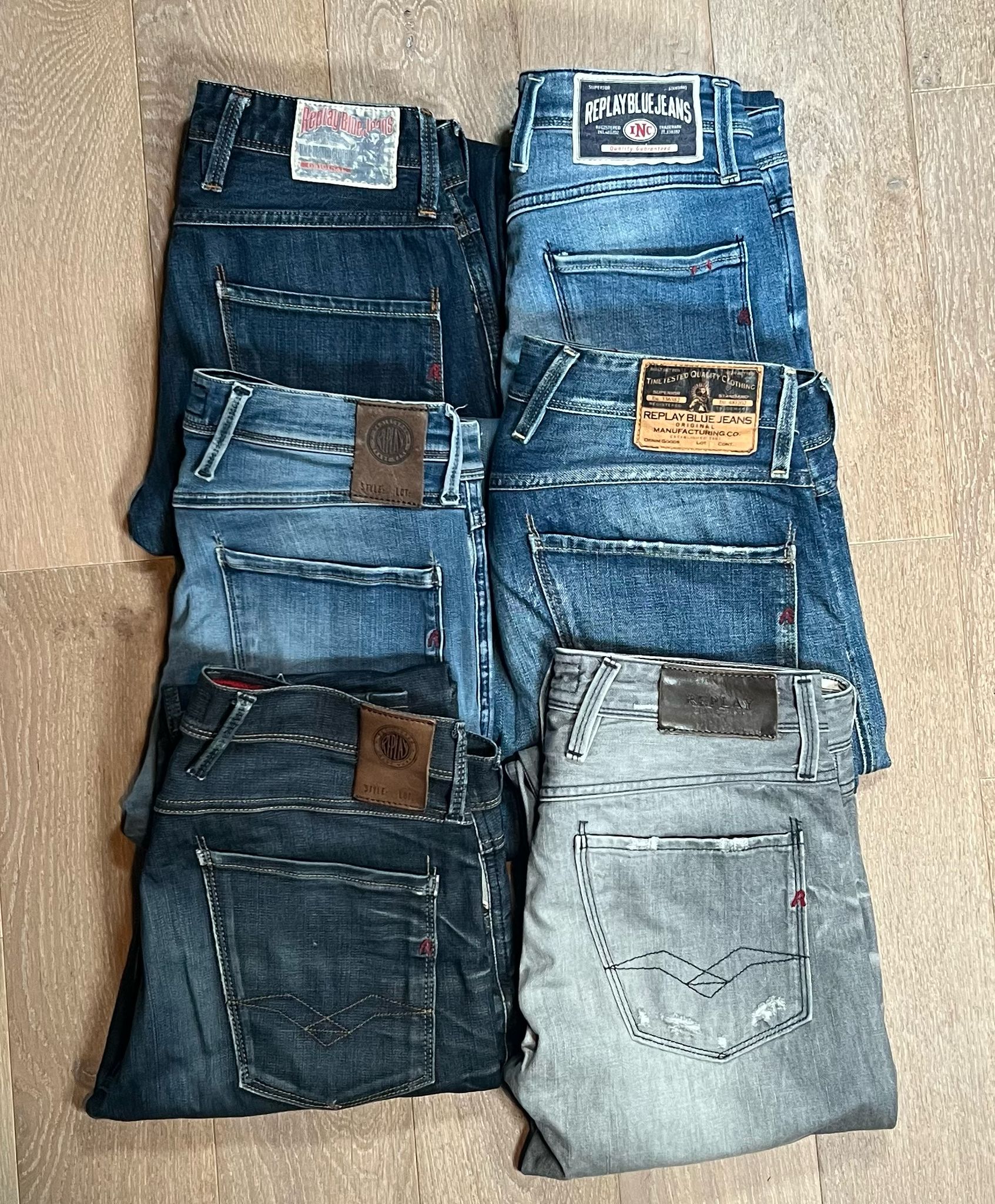 Replay Anbass Jeans Bulk x6