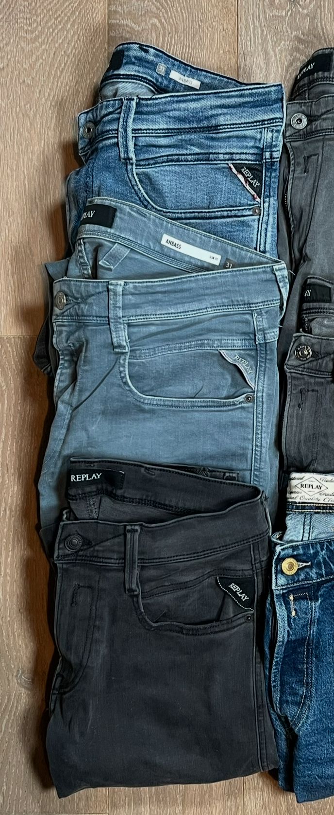 Replay Anbass Jeans Bulk x6