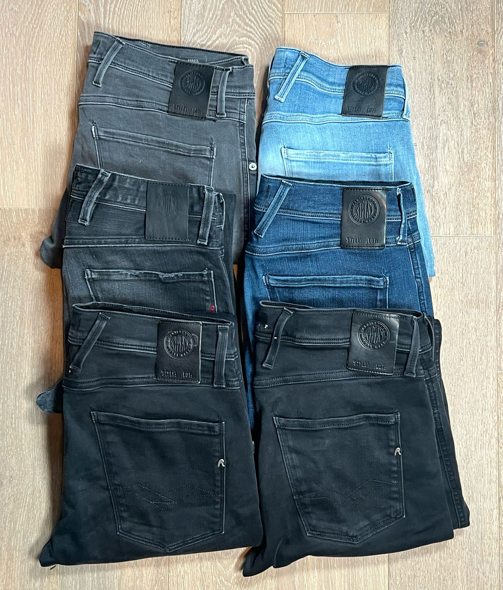 Replay Anbass Jeans Bulk x6