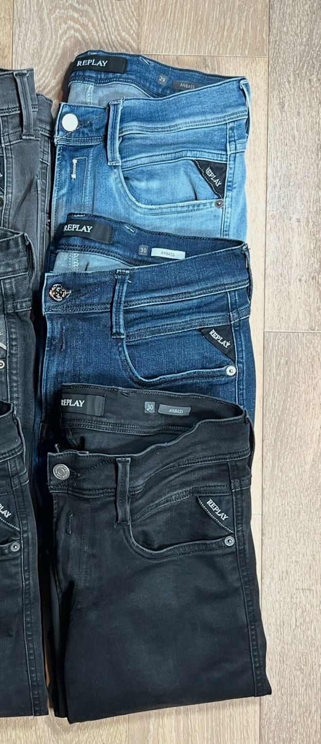 Replay Anbass Jeans Bulk x6