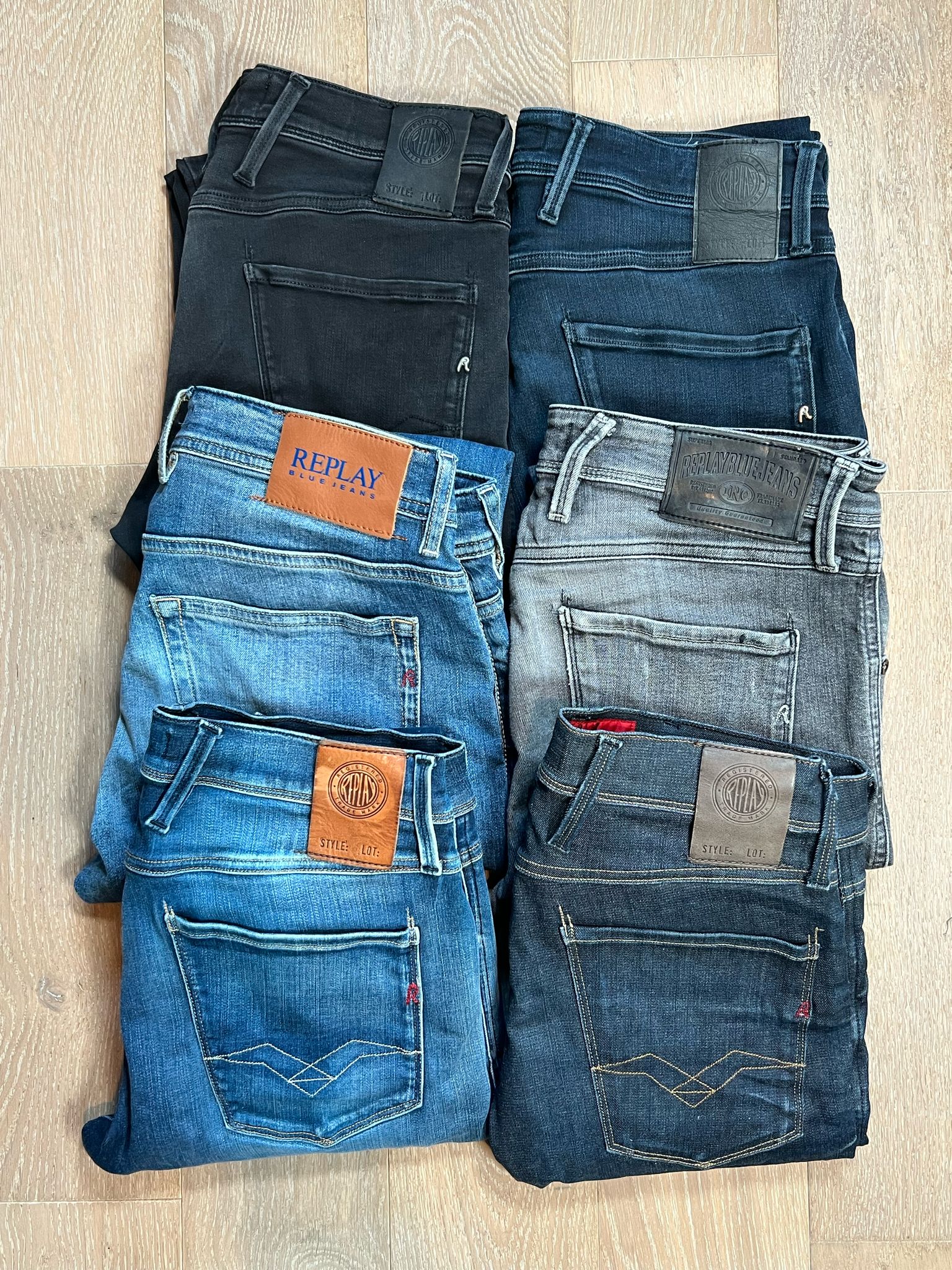 Replay Anbass Jeans Bulk x6