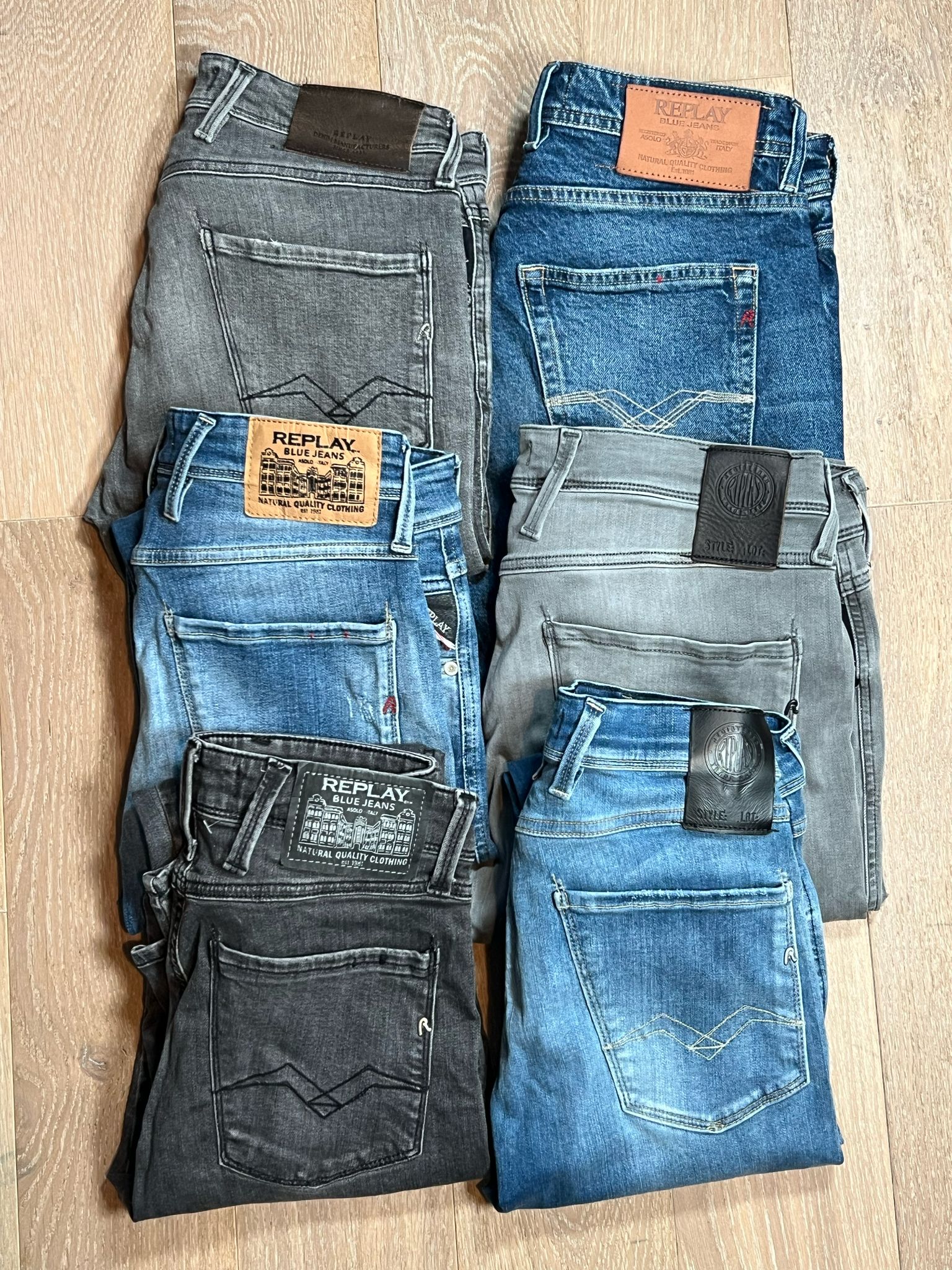 Replay Anbass Jeans Bulk x6