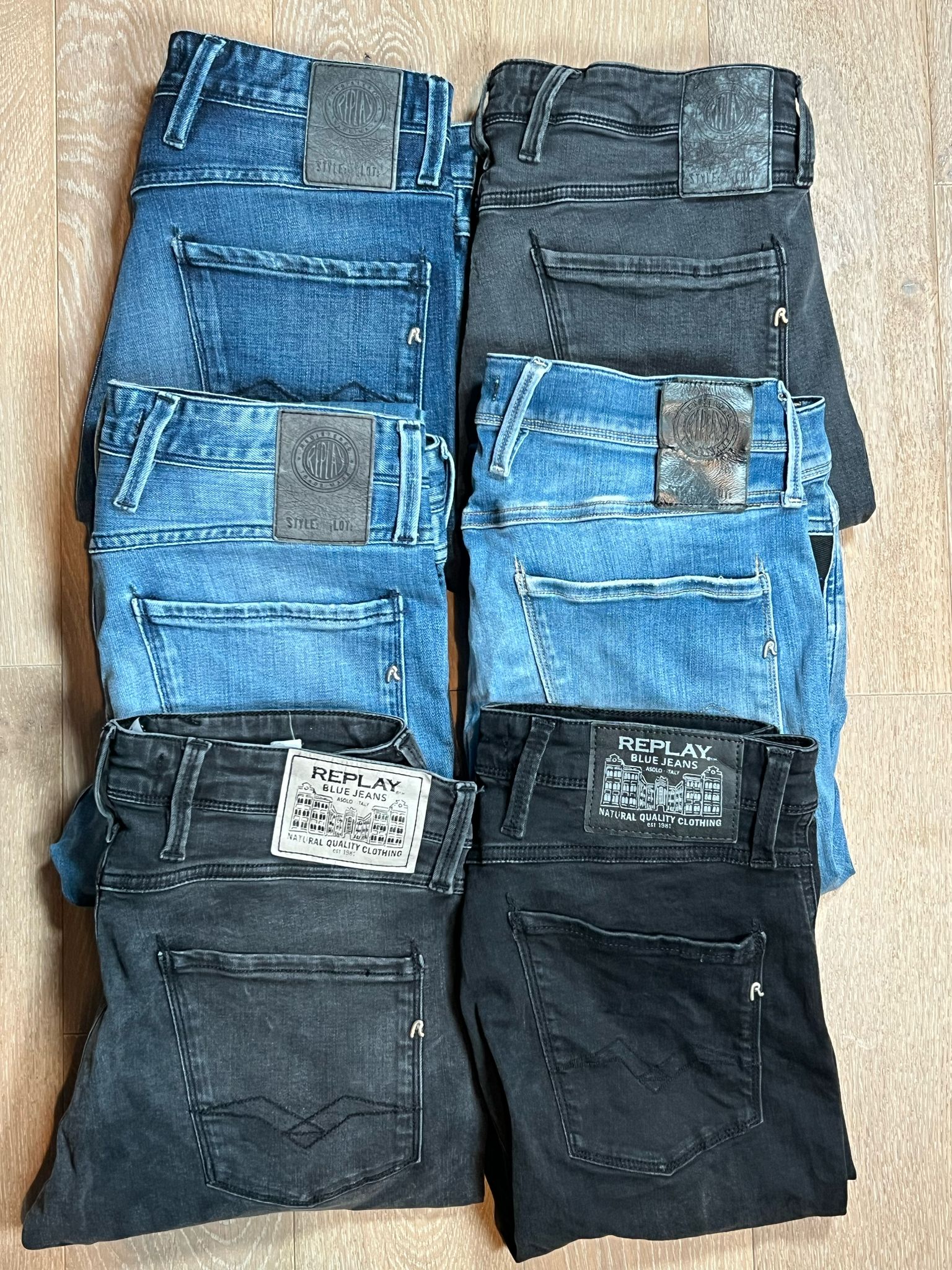 Replay Anbass Jeans Bulk x6