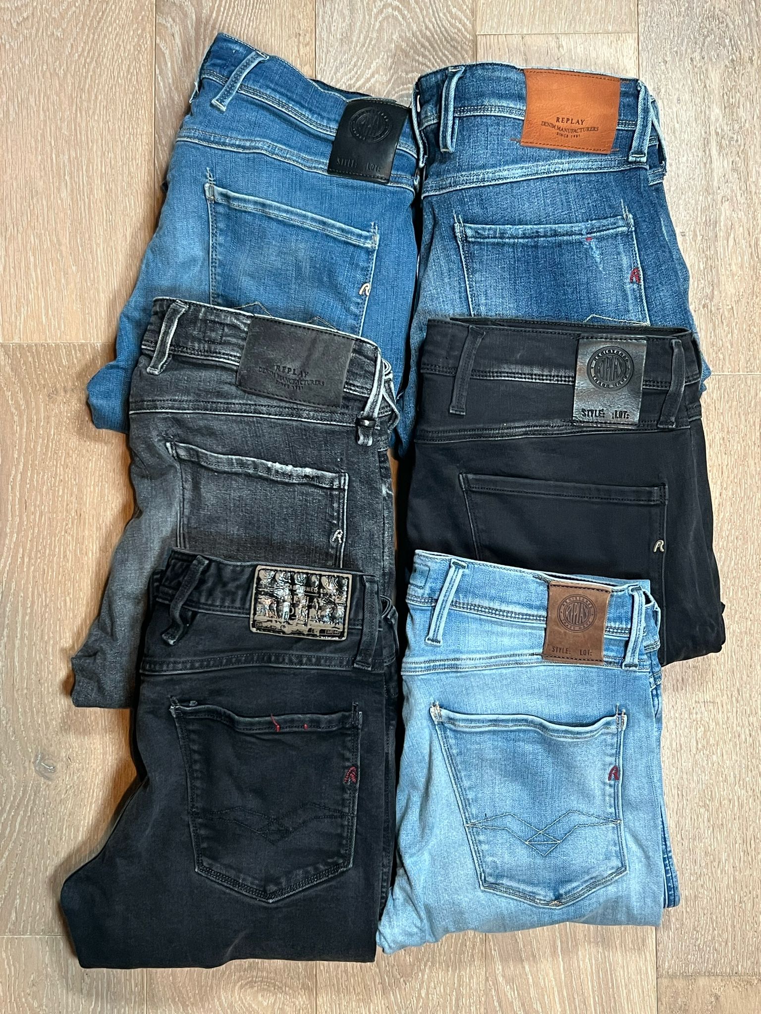 Replay Anbass Jeans Bulk x6