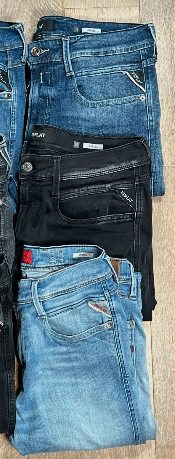 Replay Anbass Jeans Bulk x6