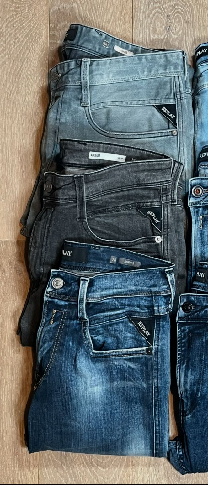 Replay Anbass Jeans Bulk x6