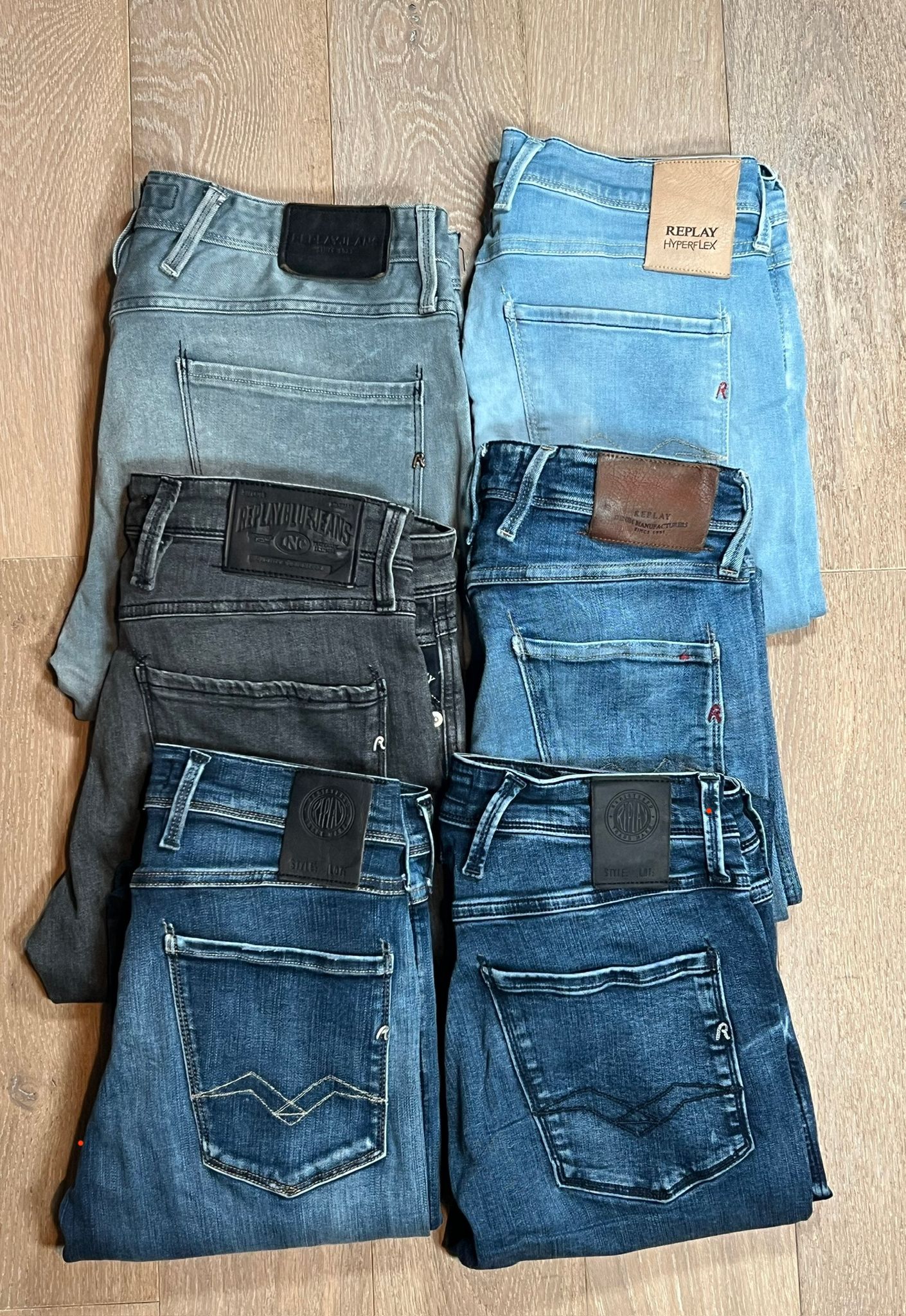 Replay Anbass Jeans Bulk x6