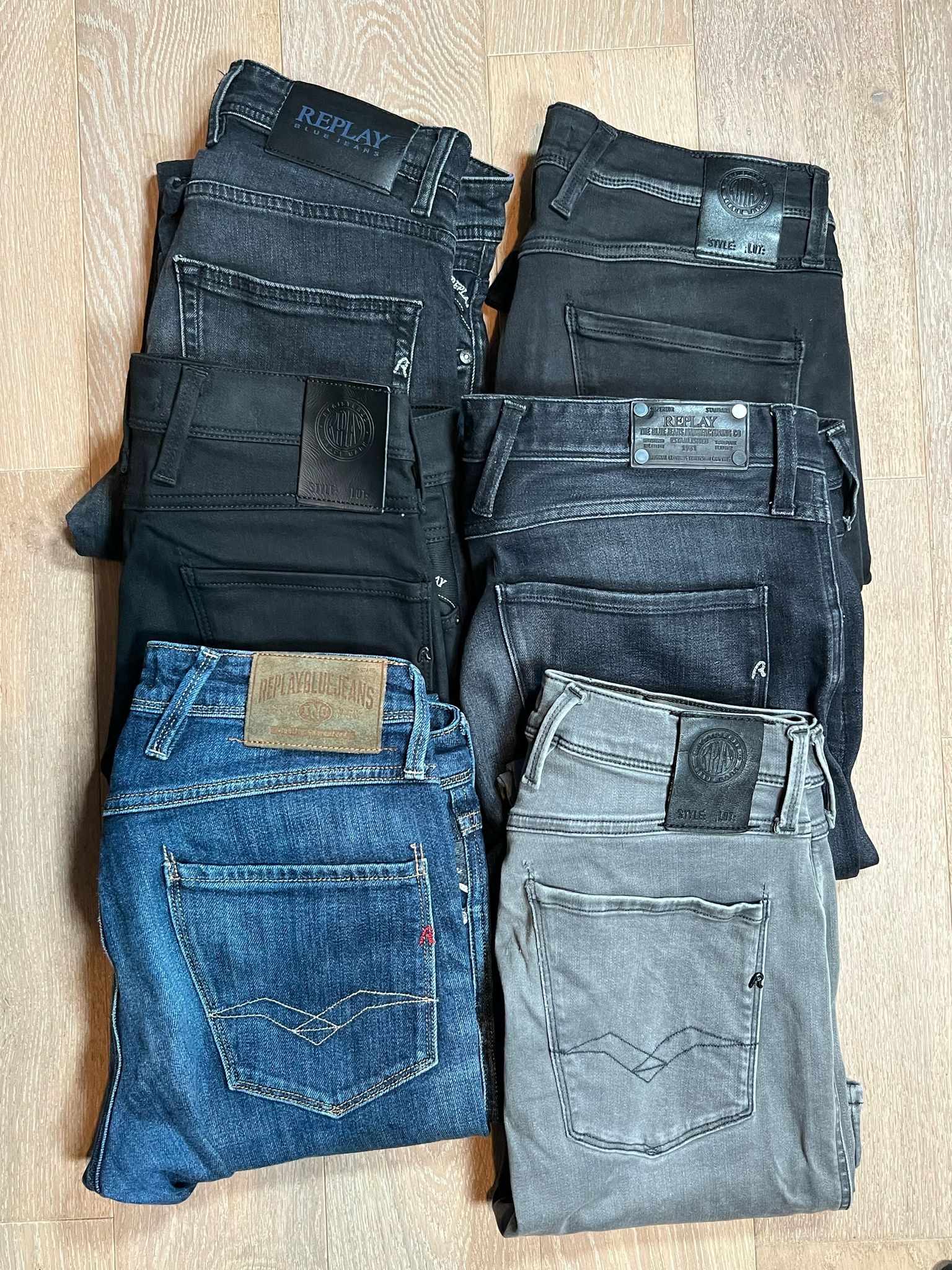 Replay Anbass Jeans Bulk x6