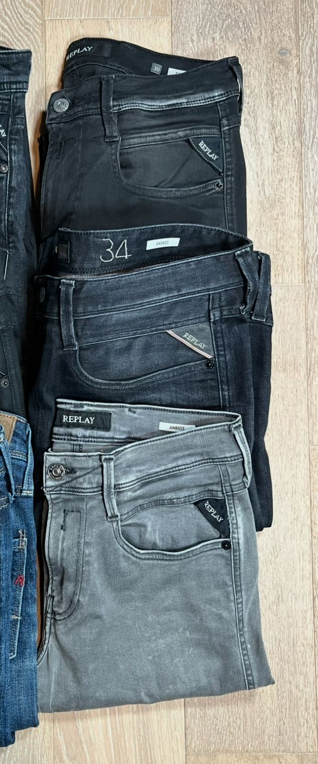 Replay Anbass Jeans Bulk x6