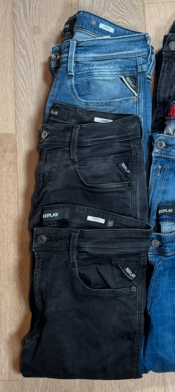 Replay Anbass Jeans bulk x6