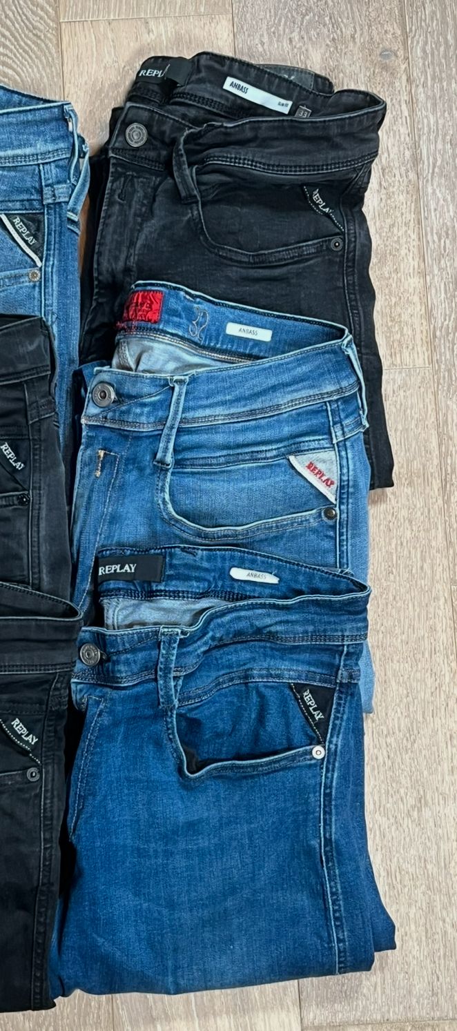Replay Anbass Jeans bulk x6