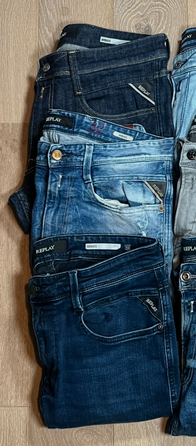 Replay Anbass Jeans Bulk x6