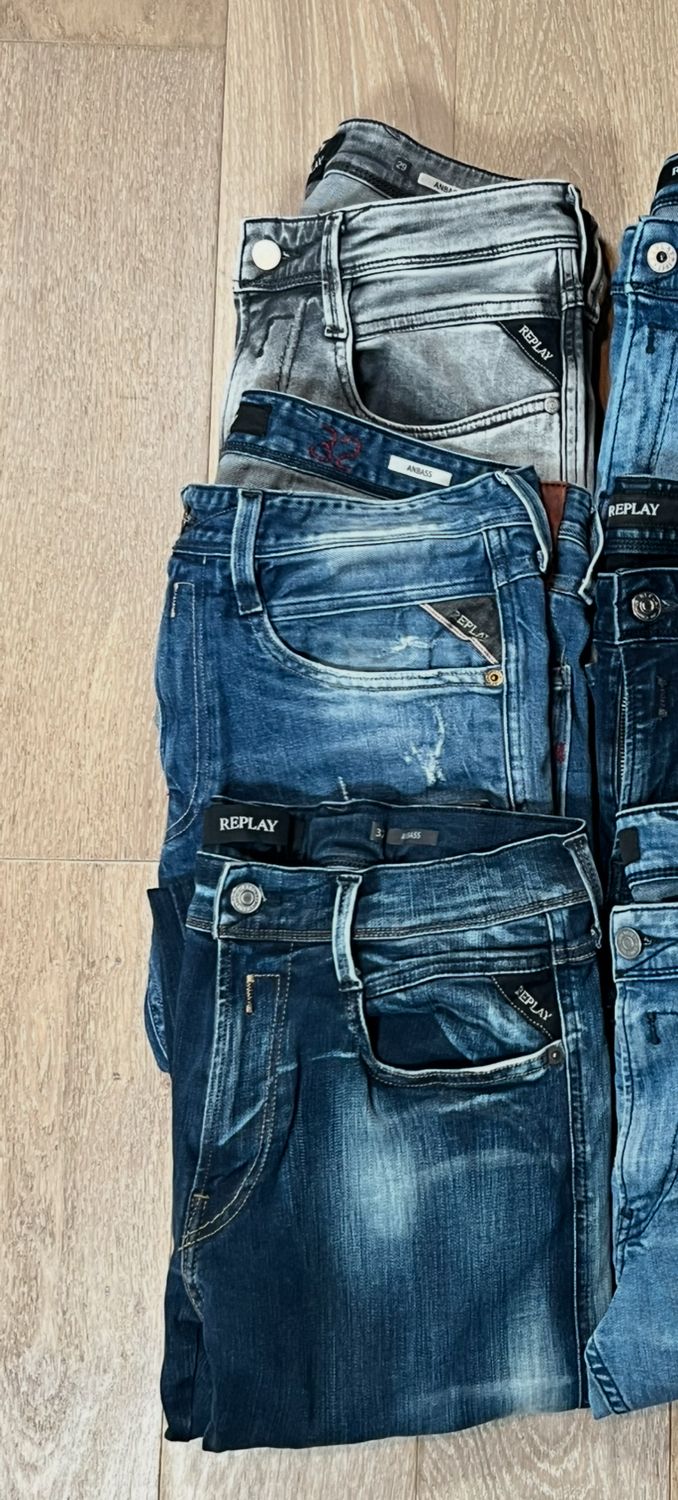 Replay Anbass Jeans bulk x6
