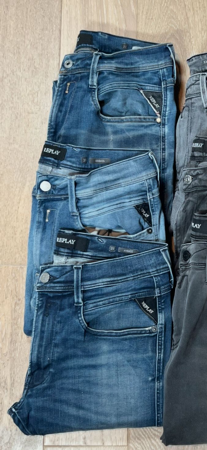 Replay Anbass Jeans Bulk x6