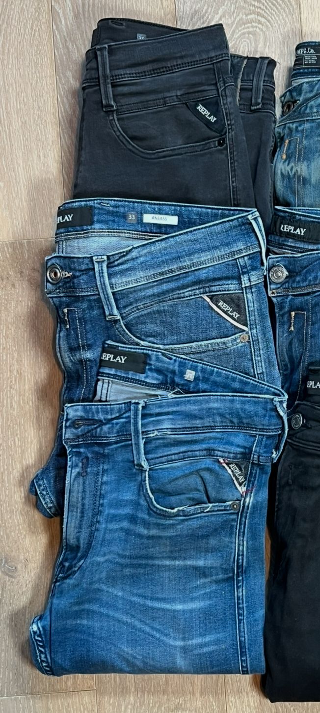 Replay Anbass Jeans Bulk x6