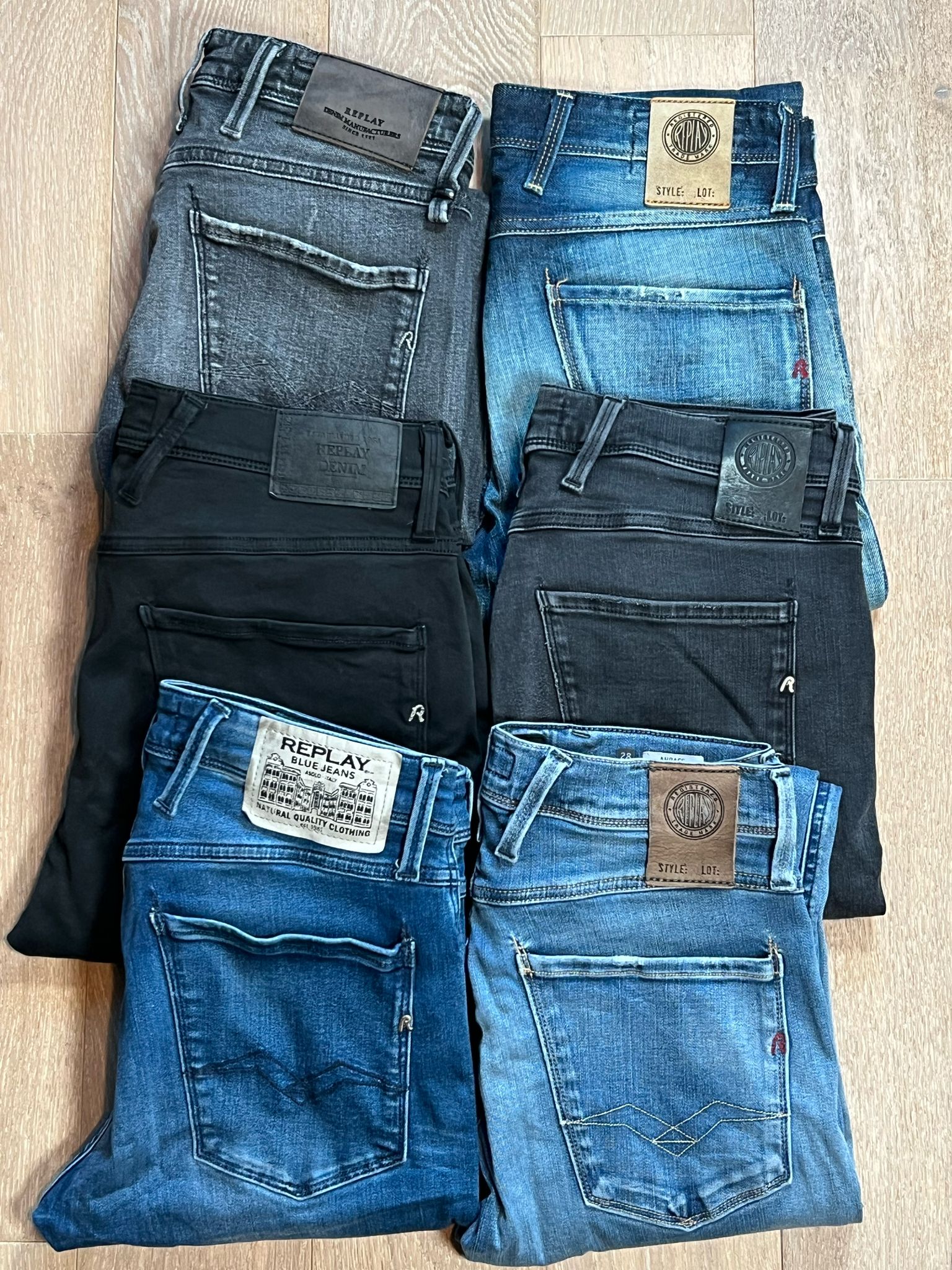 Replay Anbass Jeans Bulk x6
