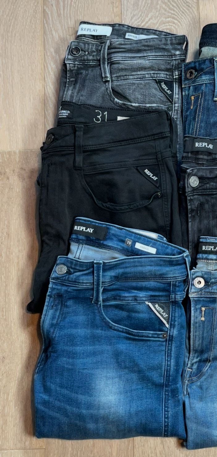 Replay Anbass Jeans Bulk x6