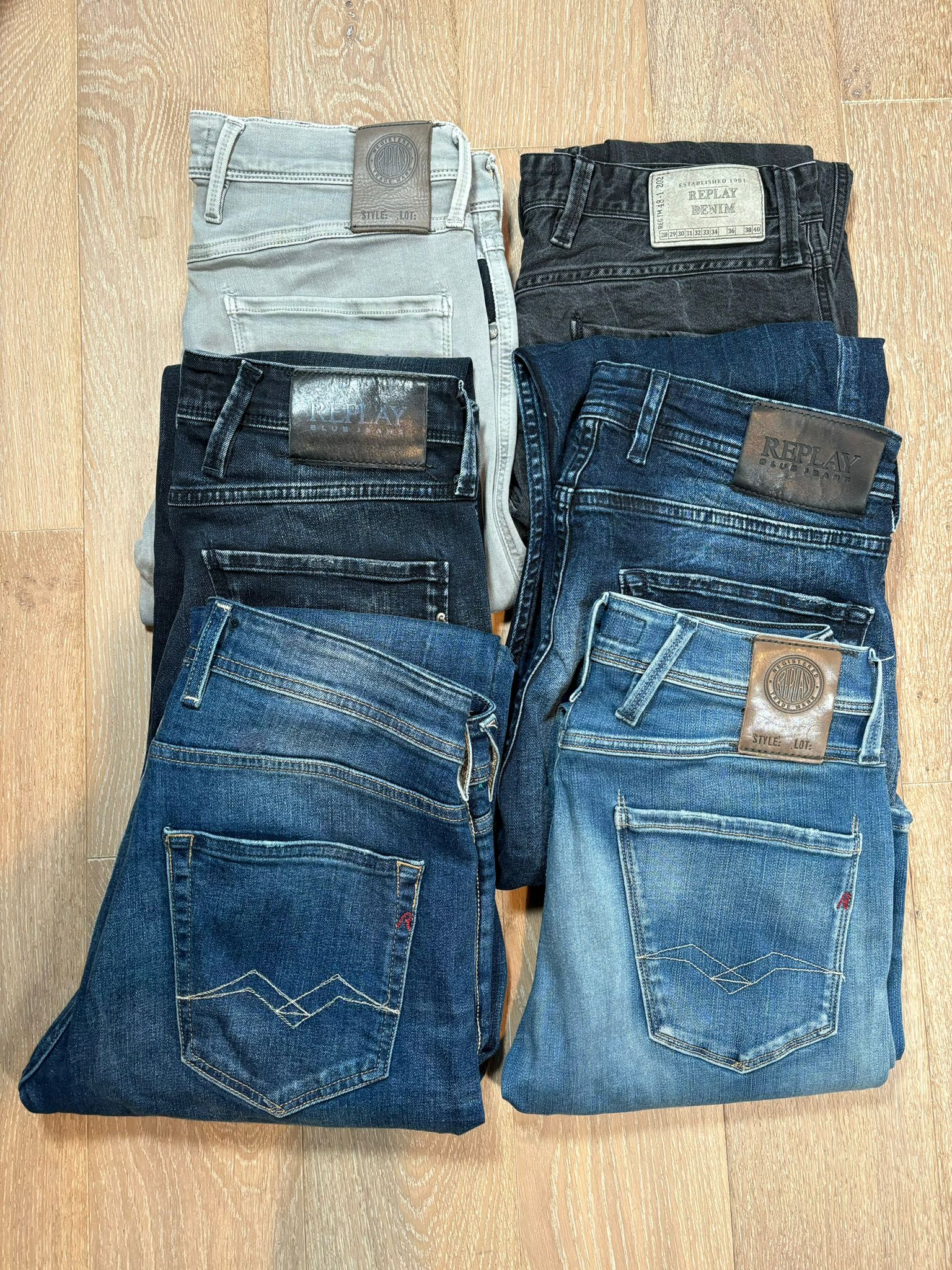 Replay Anbass Jeans Bulk x6