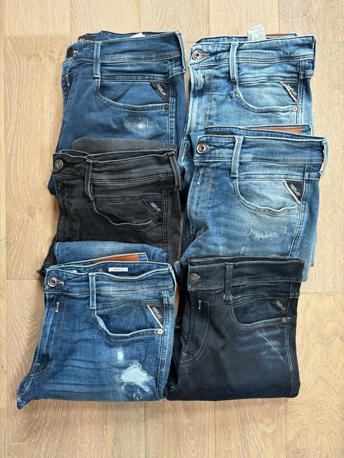 Replay Anbass Jeans Bulk x6