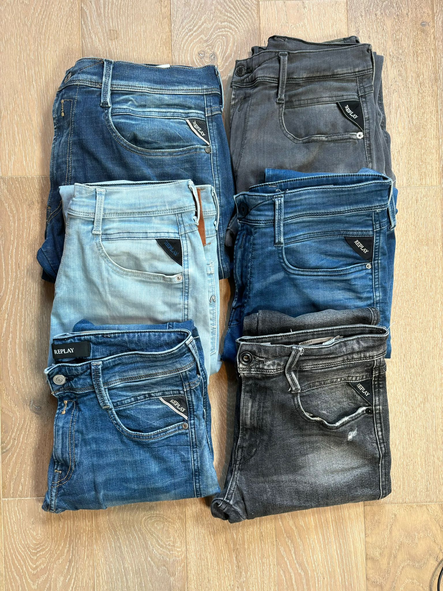 Replay Anbass Jeans Bulk x6