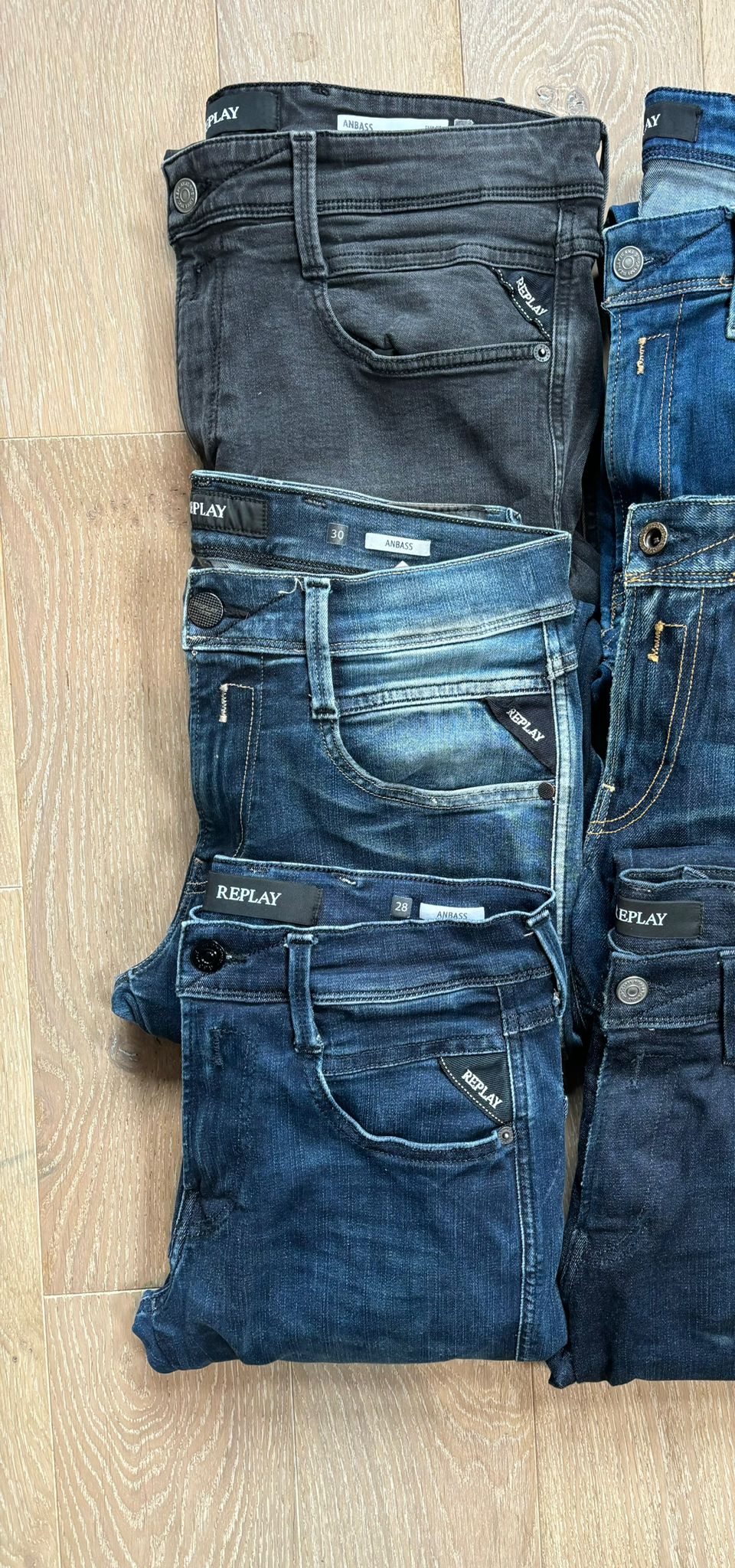 Replay Anbass Jeans Bulk x6