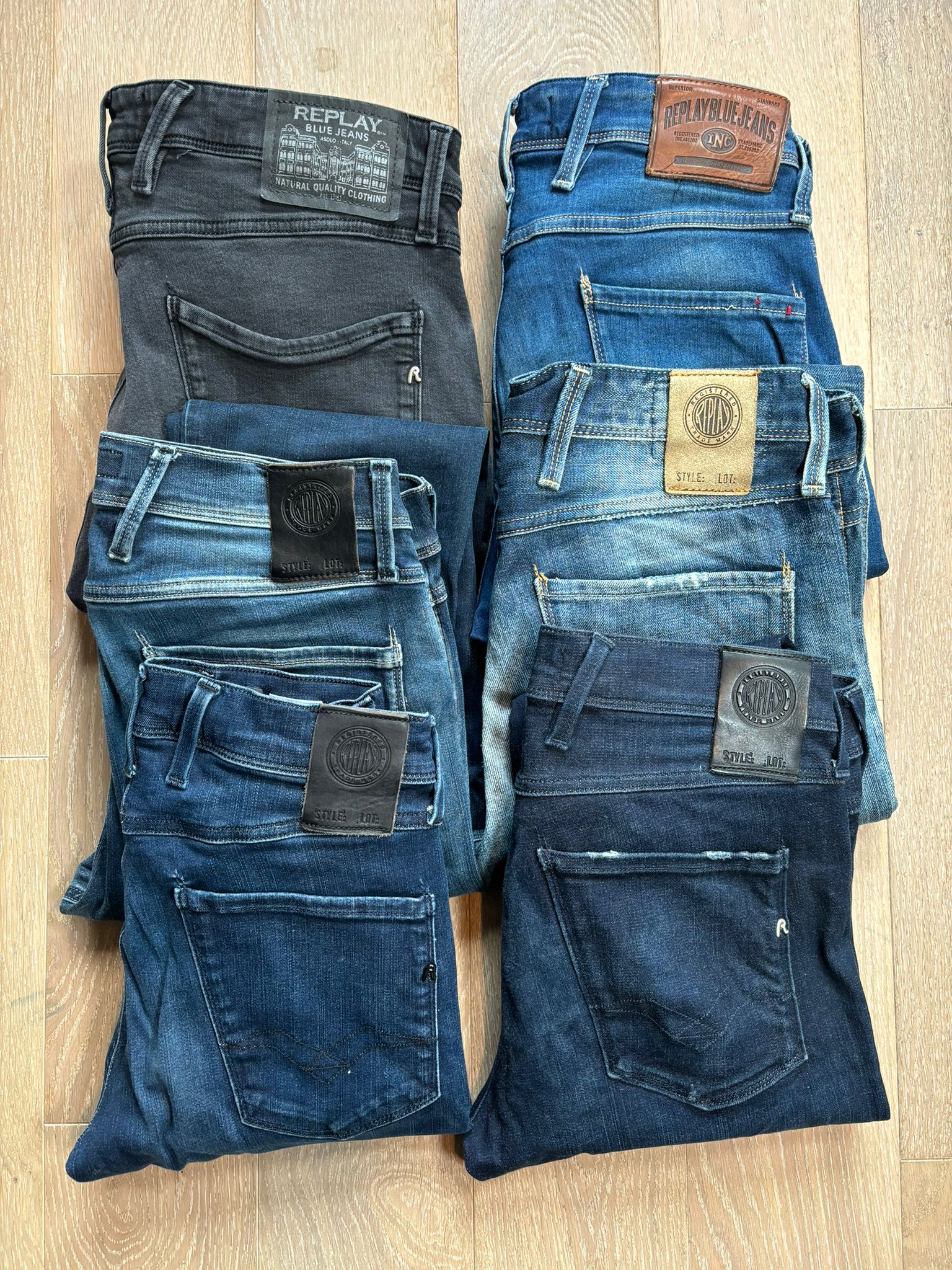 Replay Anbass Jeans Bulk x6