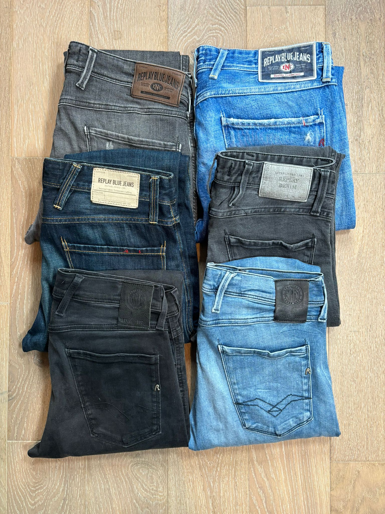 Replay Anbass Jeans Bulk x6