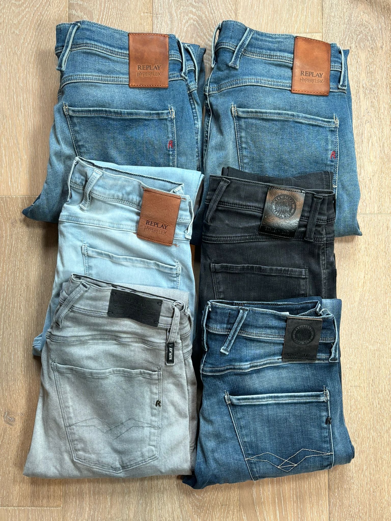 Replay Anbass Jeans Bulk x6
