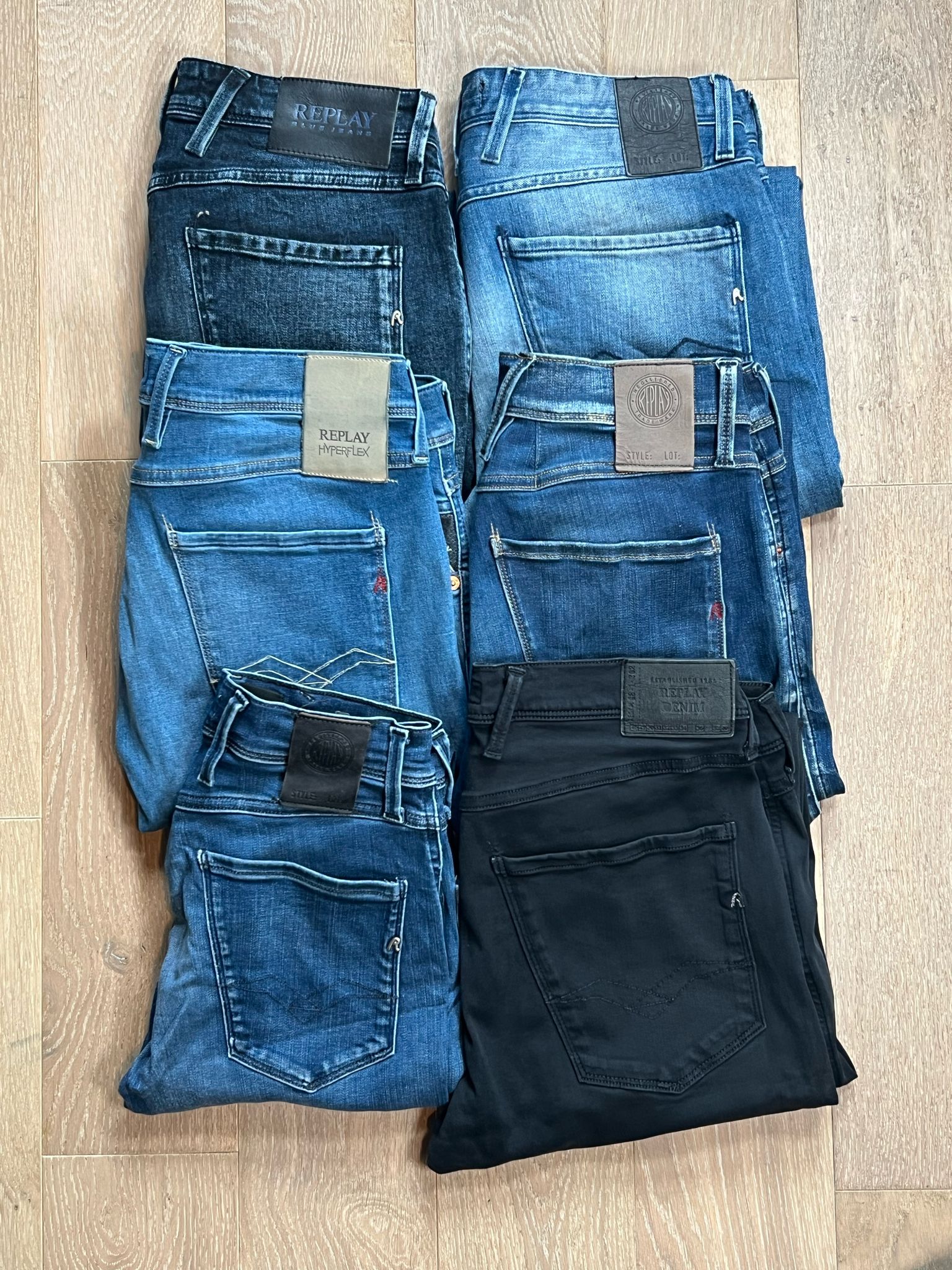 Replay Anbass Jeans Bulk x6