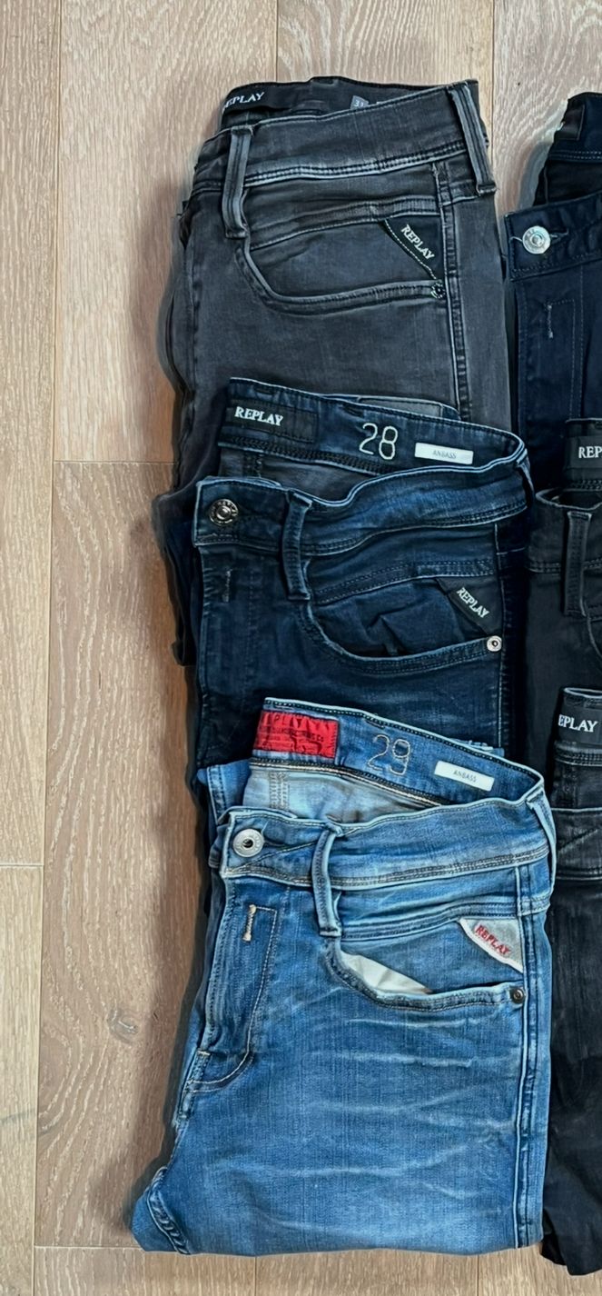 Replay Anbass Jeans Bulk x6