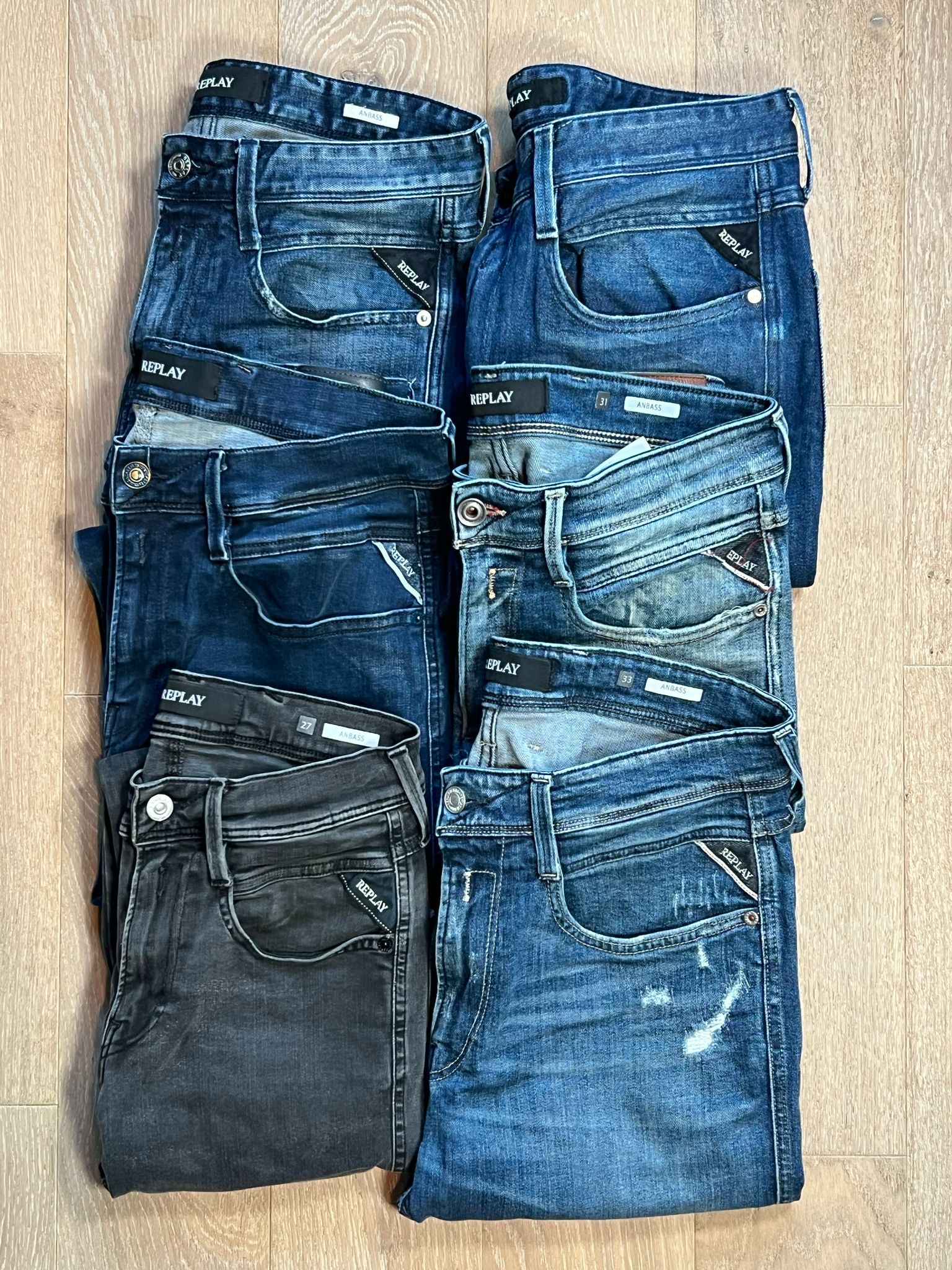 Replay Anbass Jeans Bulk x6