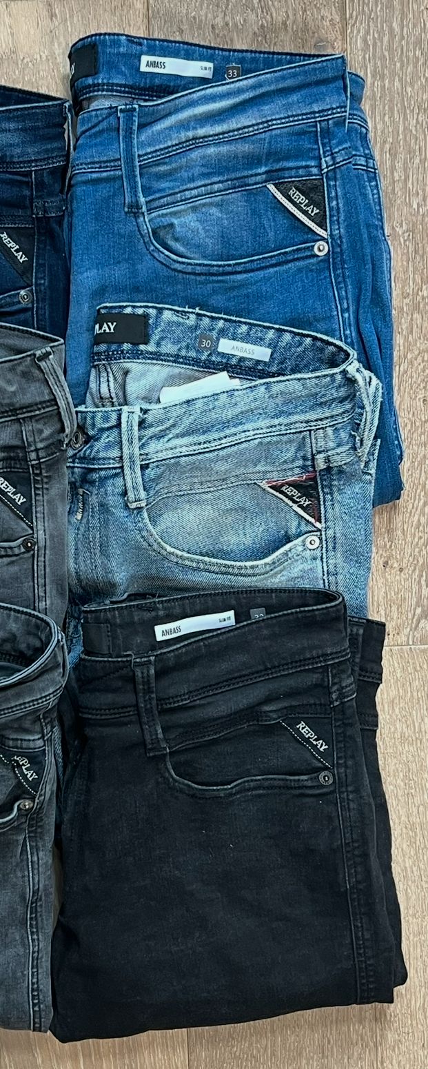 Replay Anbass Jeans Bulk x6