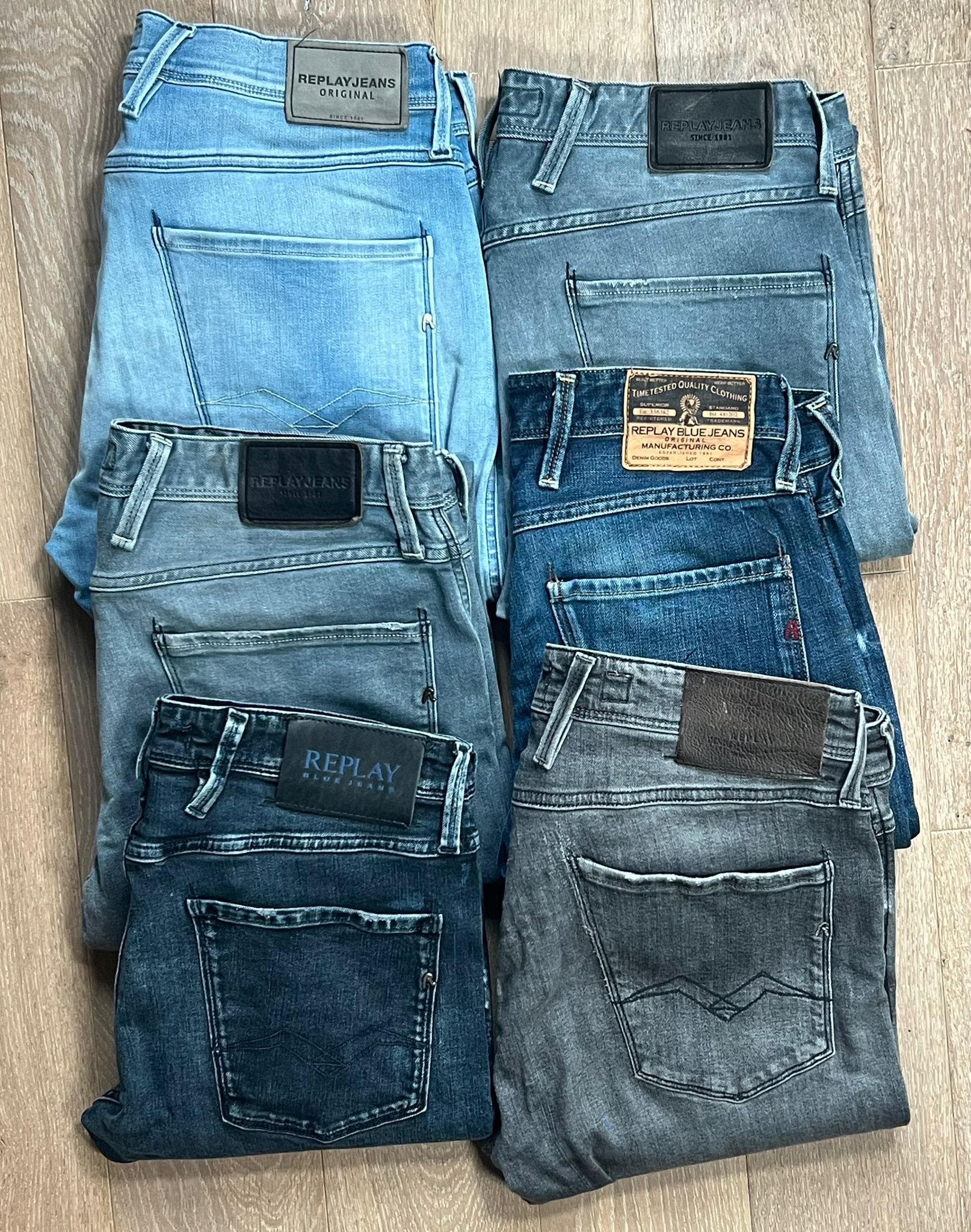 Replay Anbass Jeans Bulk x6
