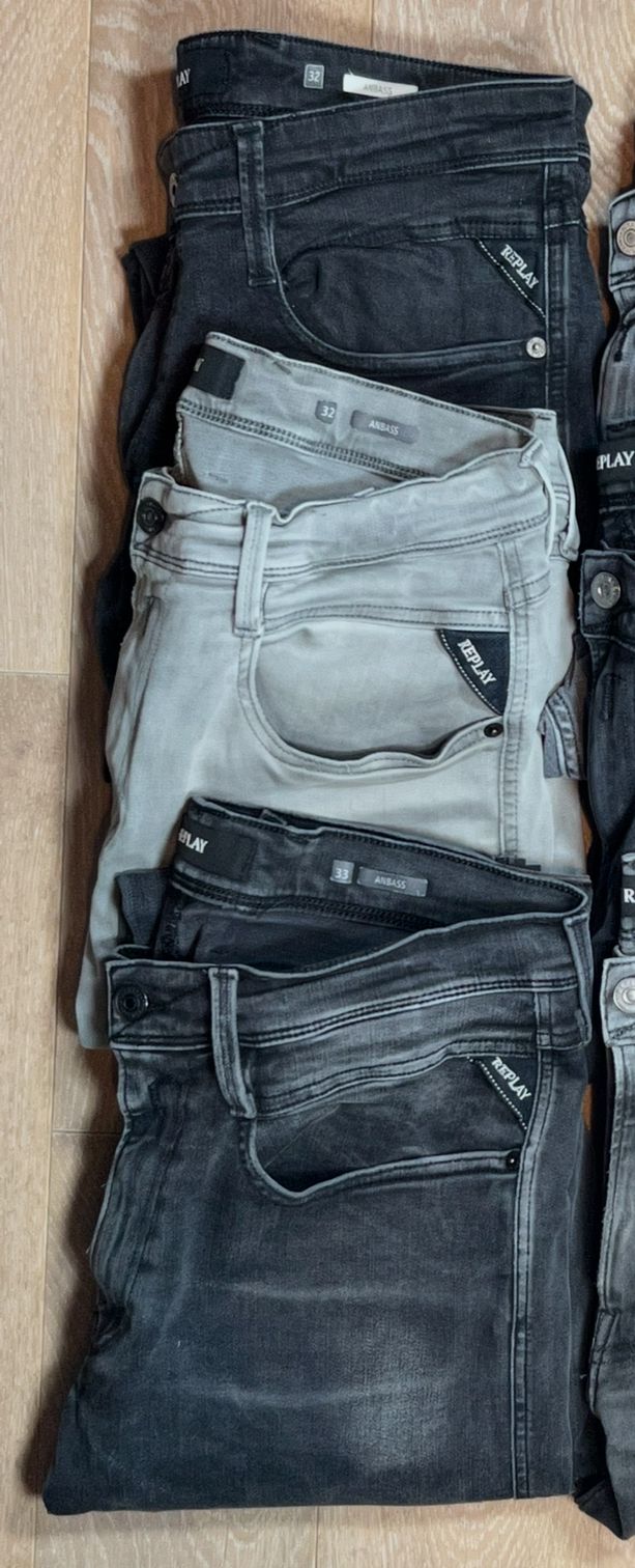Replay Anbass Jeans Bulk x6