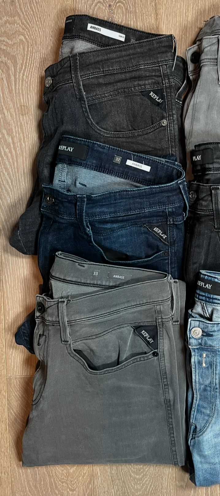 Replay Anbass Jeans Bulk x6
