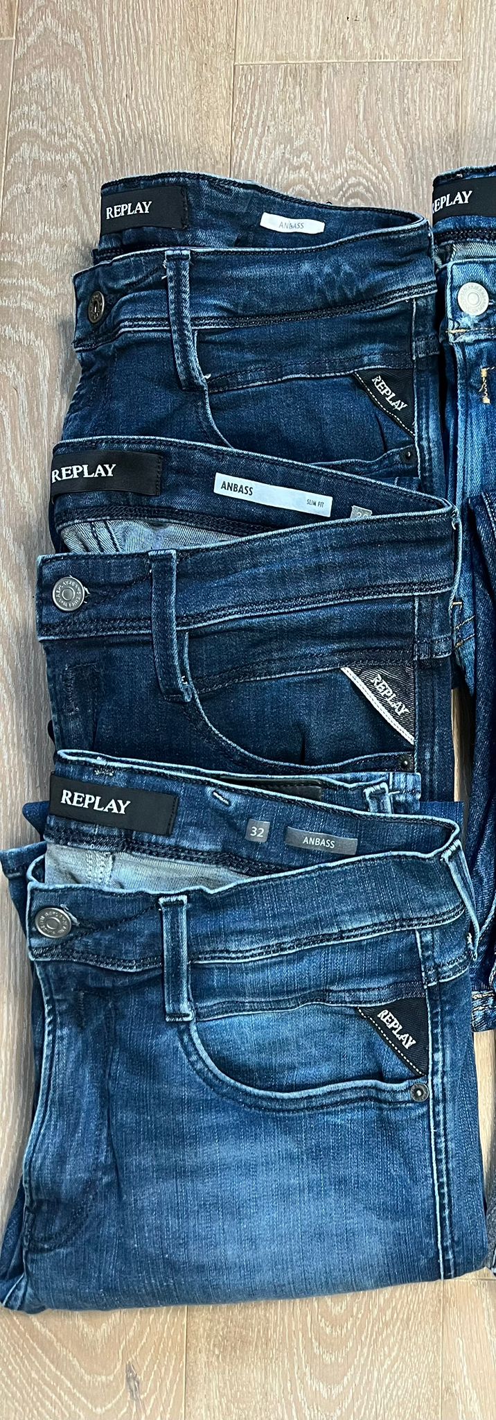 Replay Anbass Jeans Bulk x6