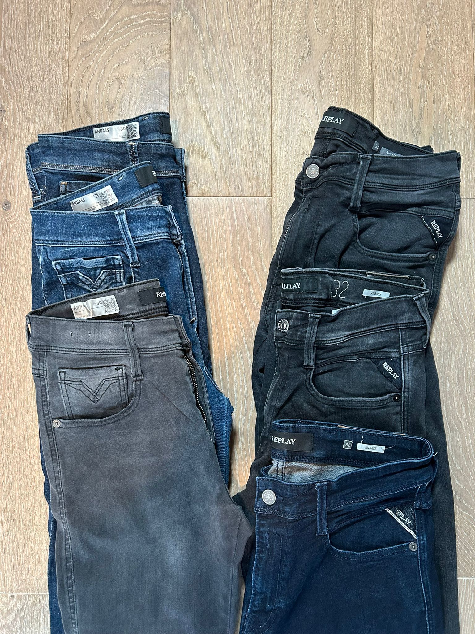 Replay Anbass Jeans Bulk x6