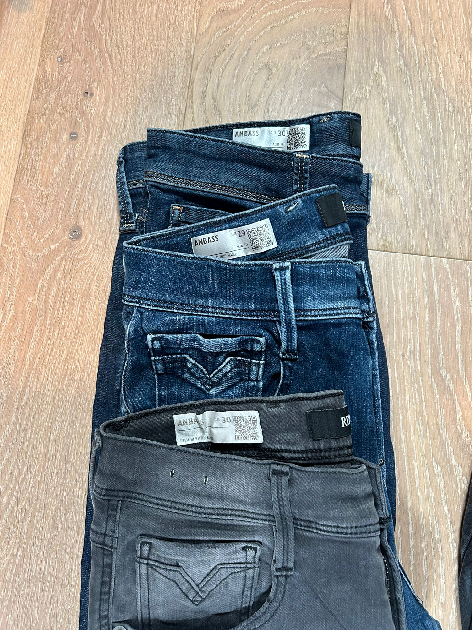 Replay Anbass Jeans Bulk x6
