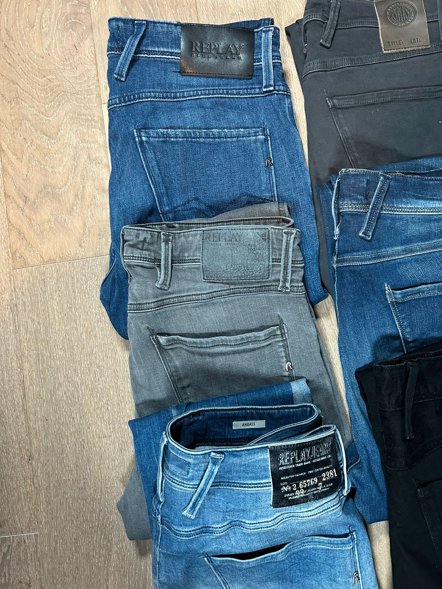Replay Anbass Jeans Bulk x6