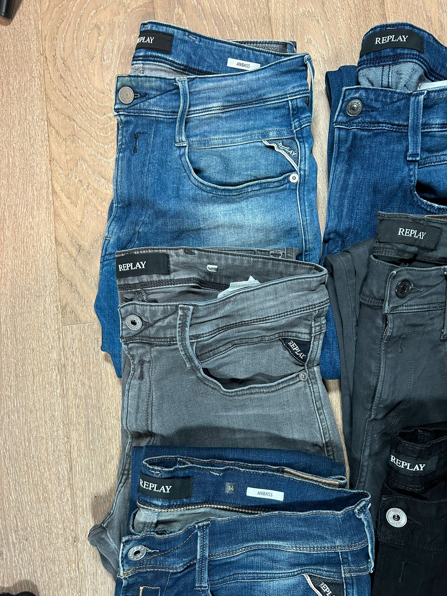 Replay Anbass Jeans Bulk x6
