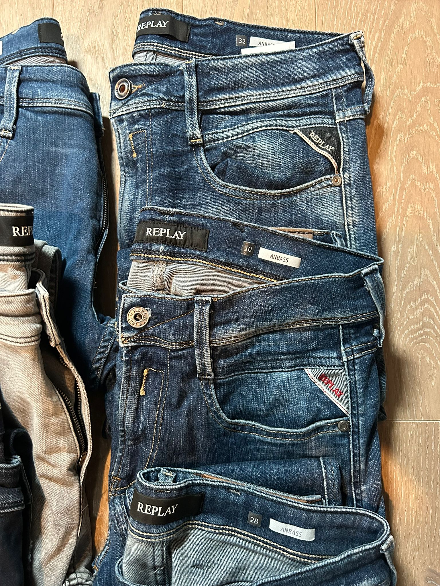 Replay Anbass Jeans Bulk x6