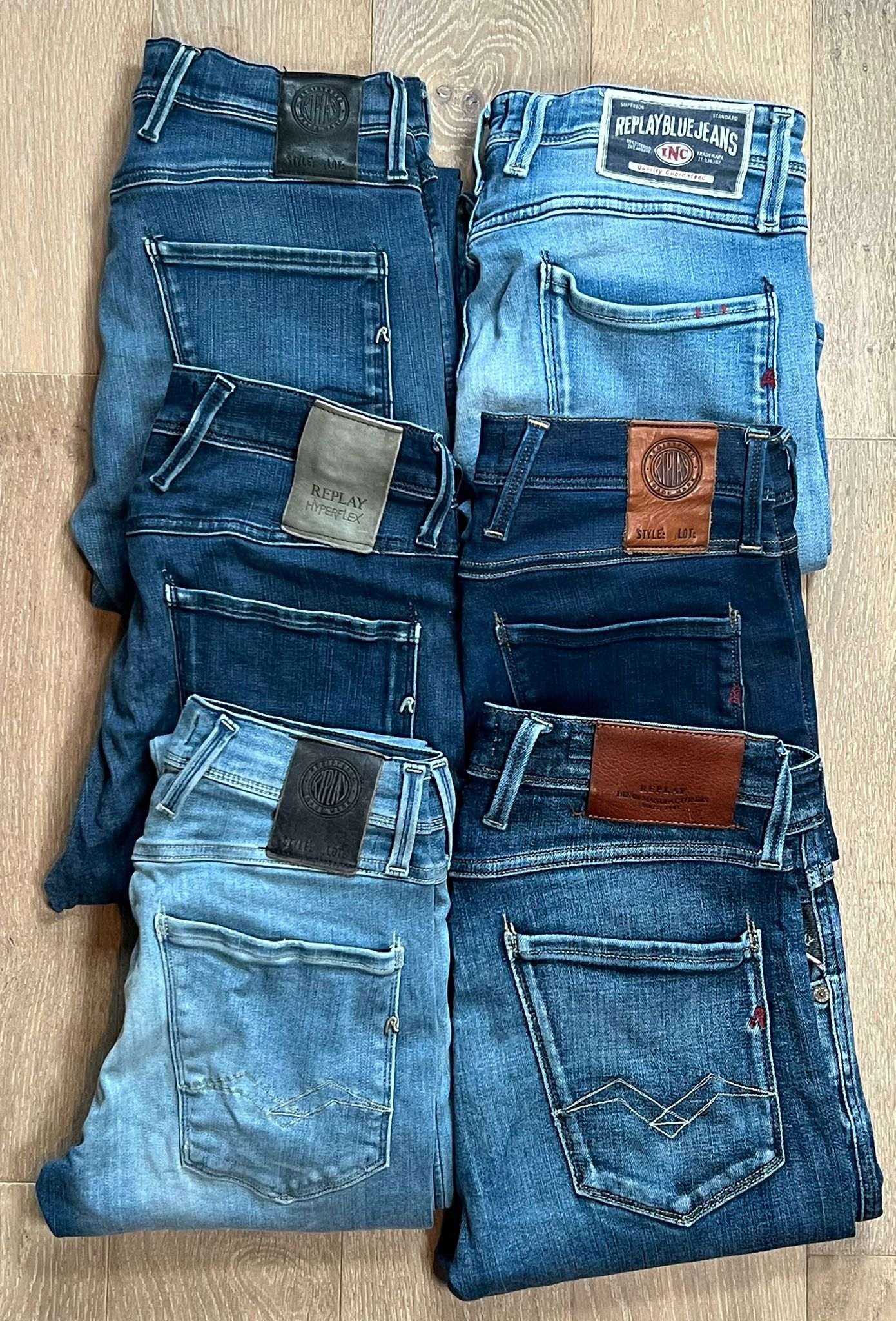 Replay Anbass Jeans Bulk x6