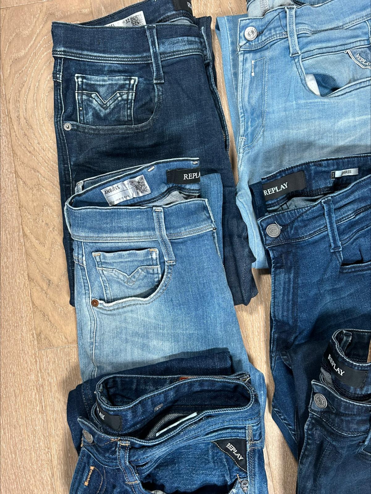 Replay Anbass Jeans Bulk x6