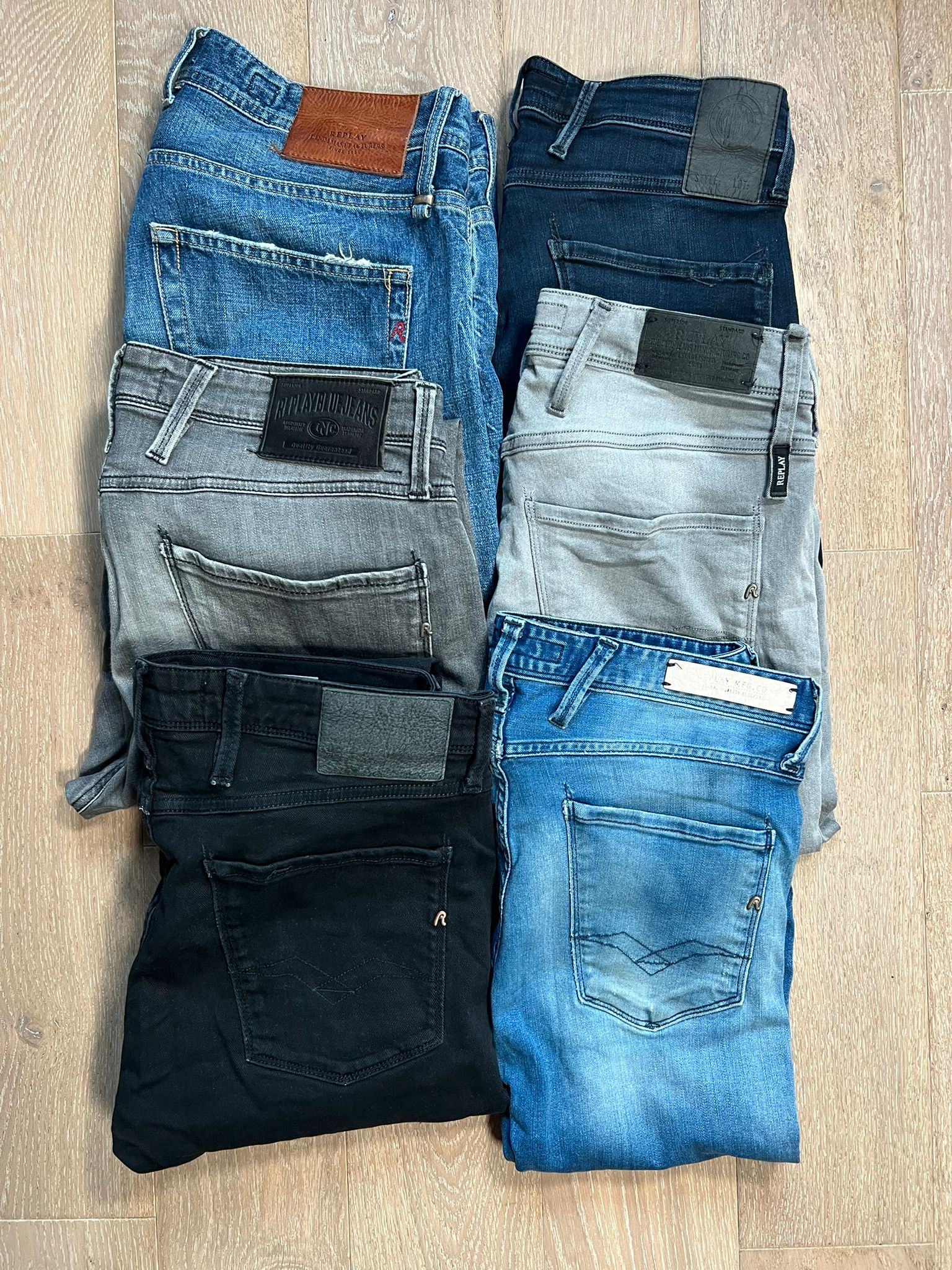 Replay Anbass Jeans Bulk x6