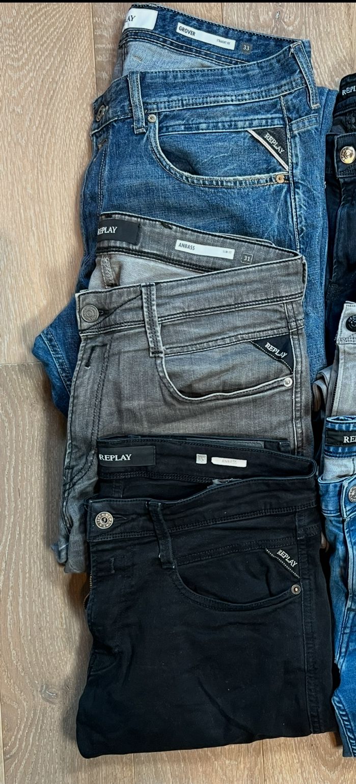 Replay Anbass Jeans Bulk x6